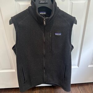 Patagonia Black Fleece Vest - Men’s Size L